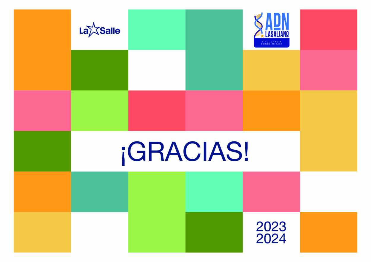 “Gracias”, La Salle da la bienvenida al curso 2023-2024 con su nuevo lema.